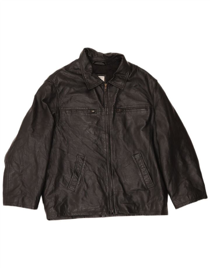 CONBIPEL Veste en cuir Free Heron pour homme IT 50 Large cuir noir
