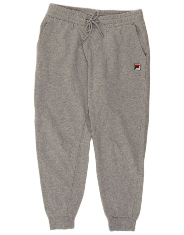 Fila Pantalon de survêtement pour homme en coton gris Small