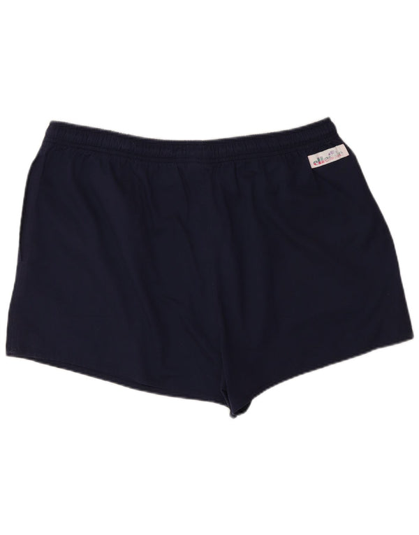ELLESSE Short de Bain Homme XL Bleu Marine Polyester