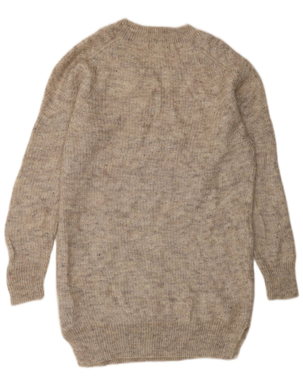 Marks & Spencer Robe pull à manches longues Autograph pour femme UK 10 Small Gris