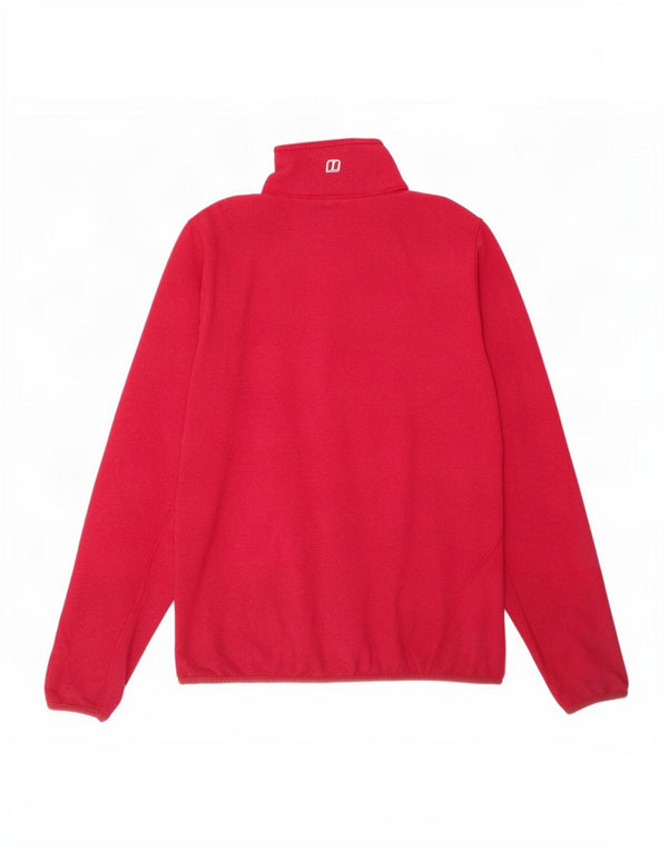 Berghaus Pull polaire à col zippé pour femme UK 18 XL Rose Polyester