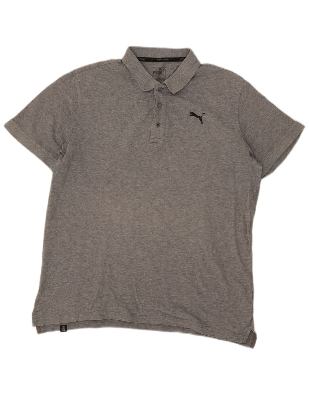 Puma Polo Homme Grand Gris Coton