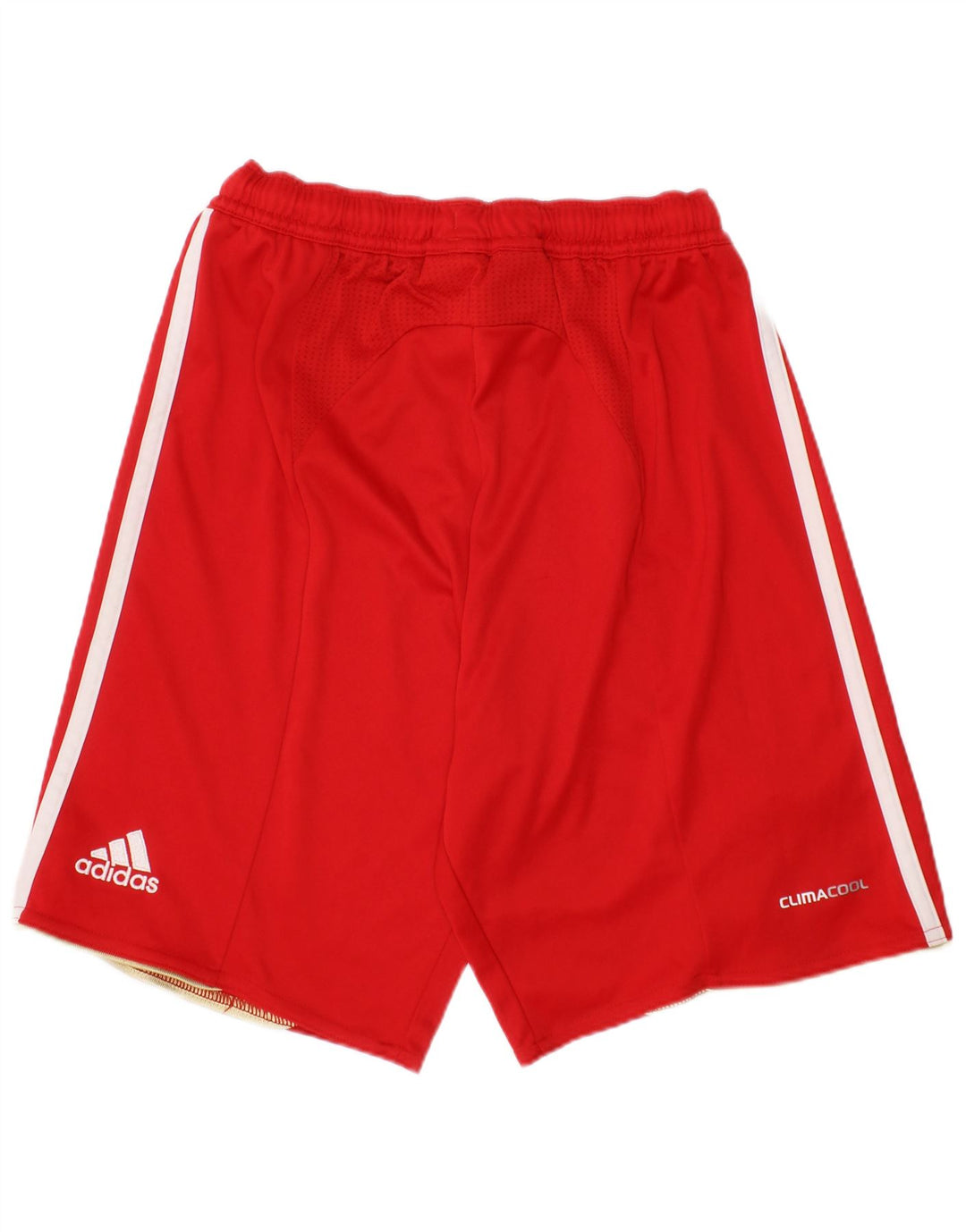 ADIDAS Boys Liverpool Sport Shorts 9-10 Years  Red Polyester