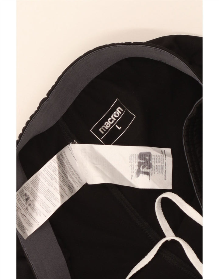 Macron Short de Sport Udinese Calcio Homme Grand Noir Polyester