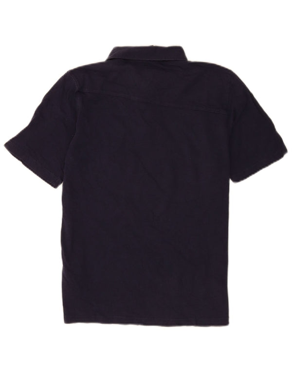 Volcom Polo Garçon 13-14 ans Large Bleu Marine Coton