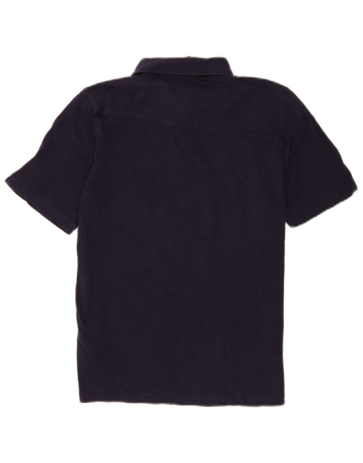 Volcom Polo Garçon 13-14 ans Large Bleu Marine Coton