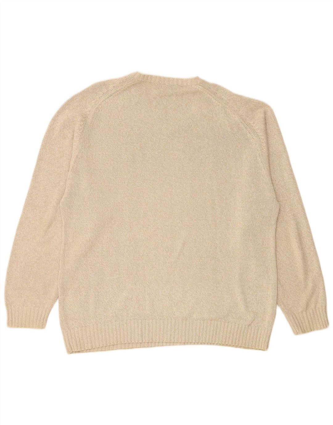 KAPPA Pull col V Homme 2XL Beige Coton
