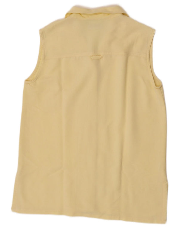 My Own Chemisier sans manches pour femme UK 42 Viscose jaune moyen