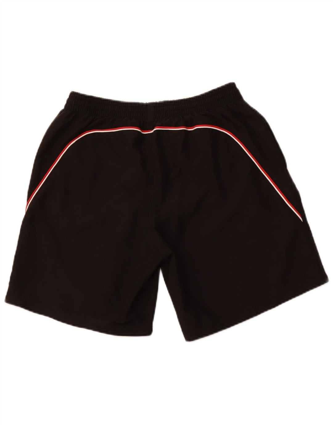 KAPPA Short de Sport Homme Noir Moyen Polyester
