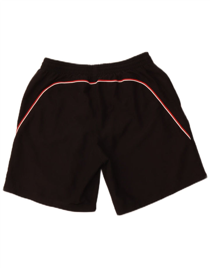KAPPA Short de Sport Homme Noir Moyen Polyester