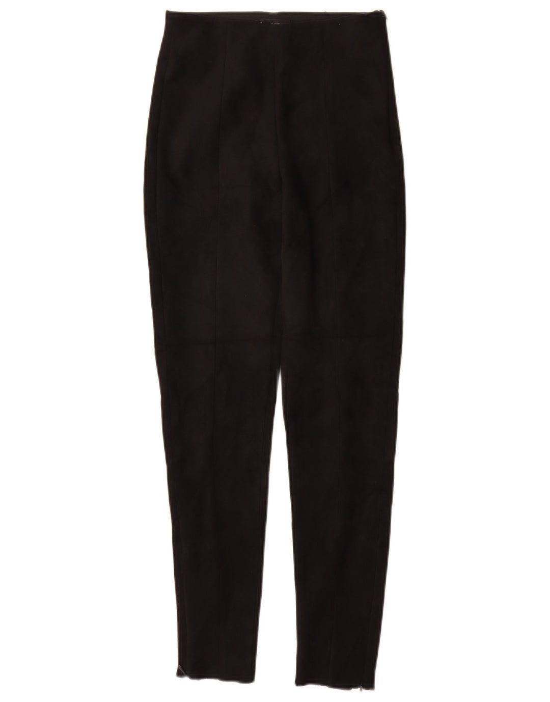 ZARA Pantalon décontracté skinny pour femme XS W24 L27 Noir