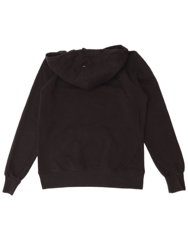 Champion Pull à capuche graphique pour femme UK 16 Large Noir Coton