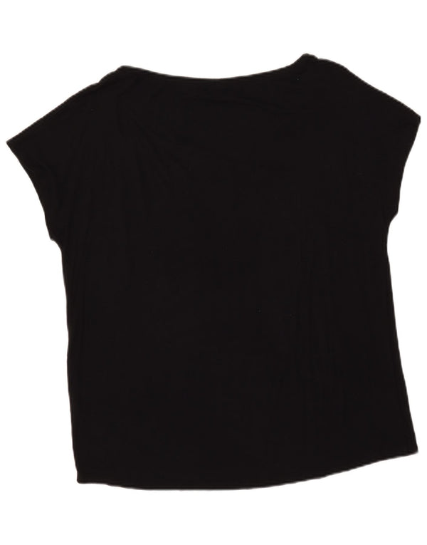 Guess T-shirt graphique pour femme UK 20 2XL Noir