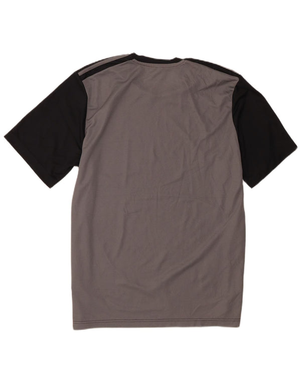 Adidas T-Shirt Homme Haut Large Noir Colourblock Polyester