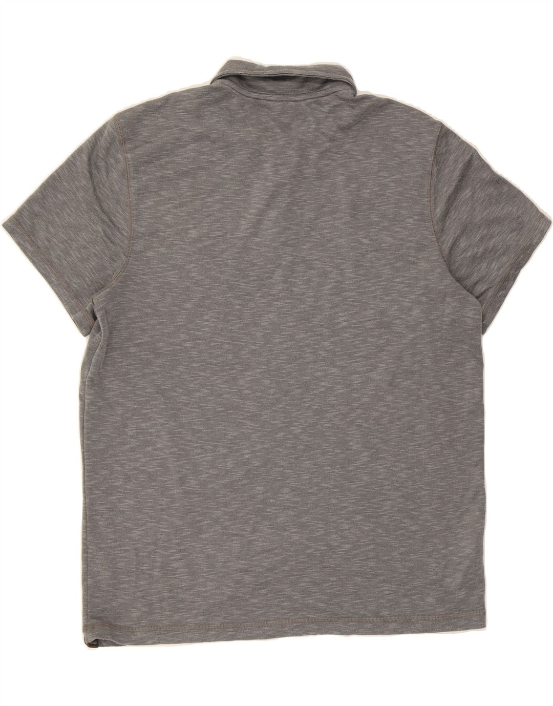 EDDIE BAUER Mens Polo Shirt Large Grey Cotton Vintage Eddie Bauer and Second-Hand Eddie Bauer from Messina Hembry 