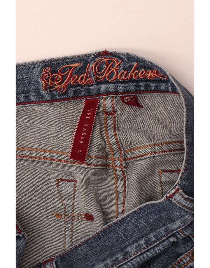 Ted Baker Jean slim pour femme Taille 3 Medium W33 L30 Bleu