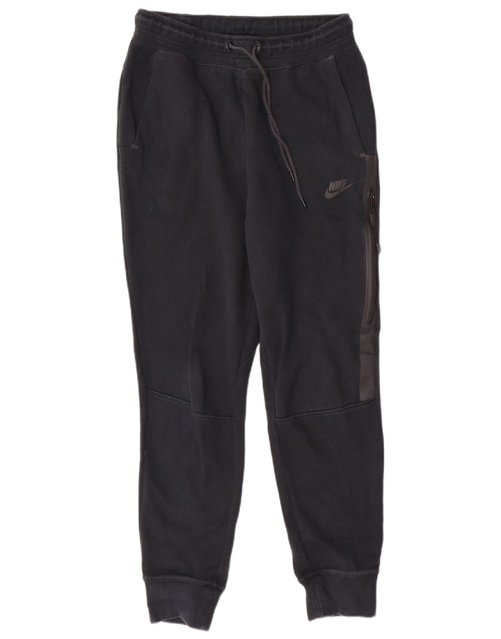 NIKE Pantalon de survêtement pour homme Joggers Small Bleu marine Coton