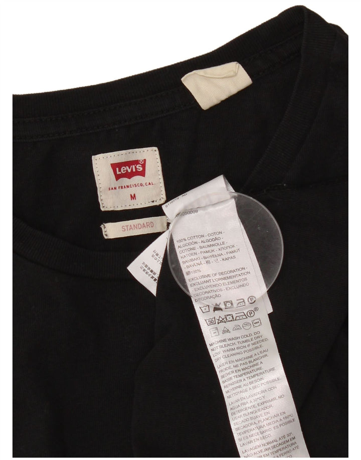 Levi's Tee-Shirt Standard Homme Noir Moyen Coton