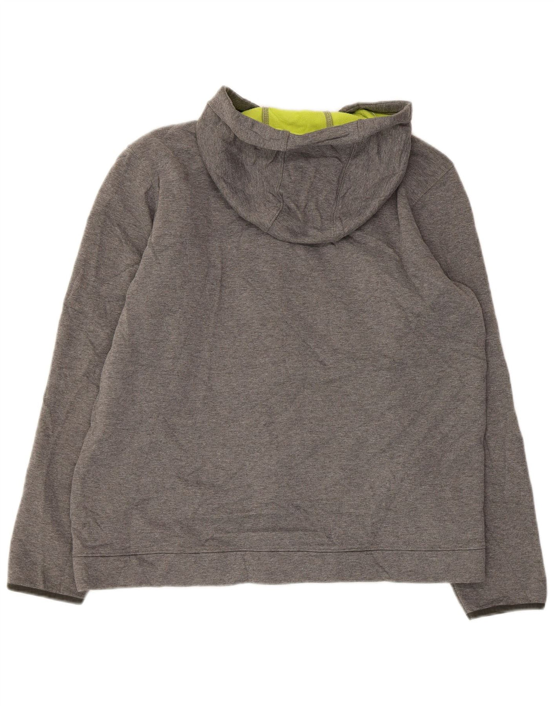 EDDIE BAUER Pull à capuche zippé pour homme Large Gris Polyester