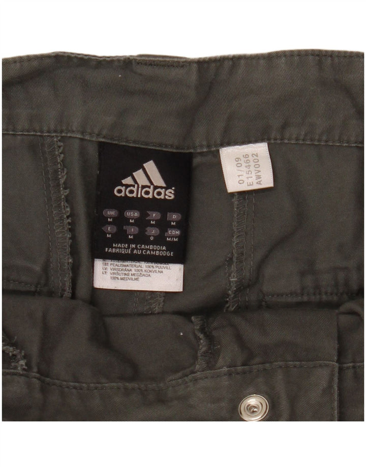 Adidas Short Cargo Homme Moyen W34 Gris Coton