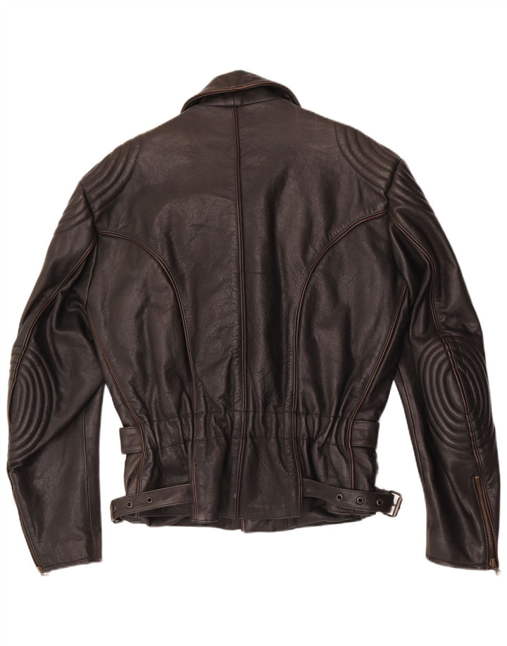 Richa Veste de motard en cuir pour homme Motorstyle EU 52 XL Marron