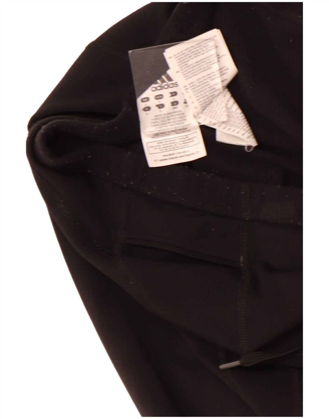 ADIDAS Pantalon de survêtement pour femme UK 14 Large Black Nylon