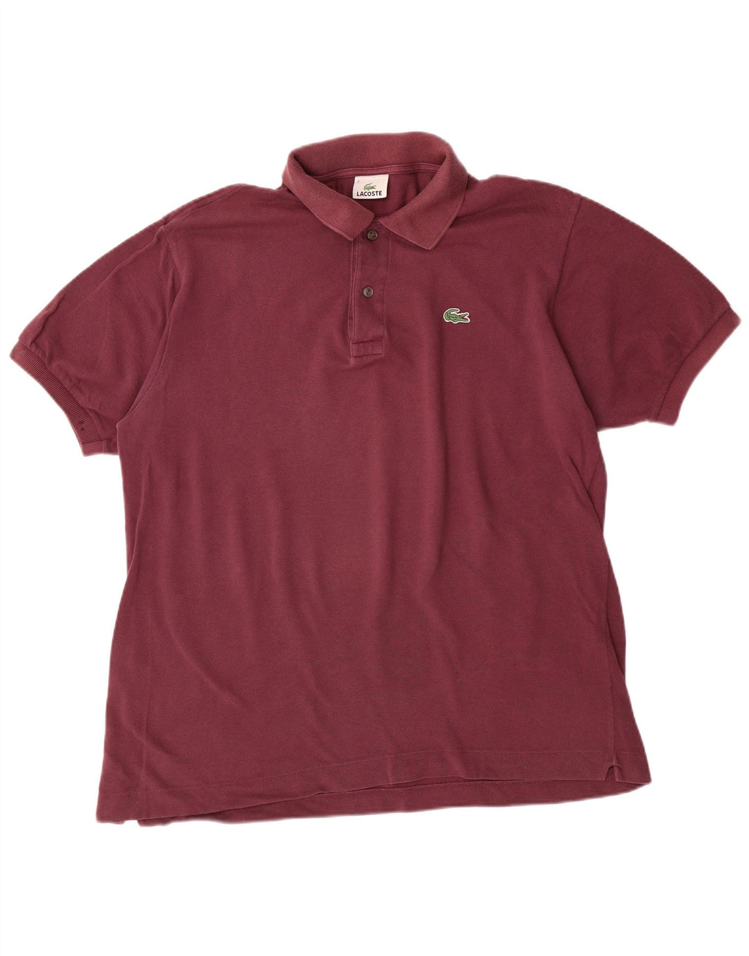 LACOSTE Polo Homme Taille 5 Grand Coton Marron