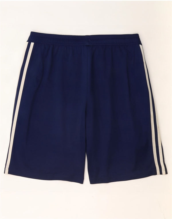 Adidas Short de sport Aeroready pour hommes, grand, bleu marine, polyester
