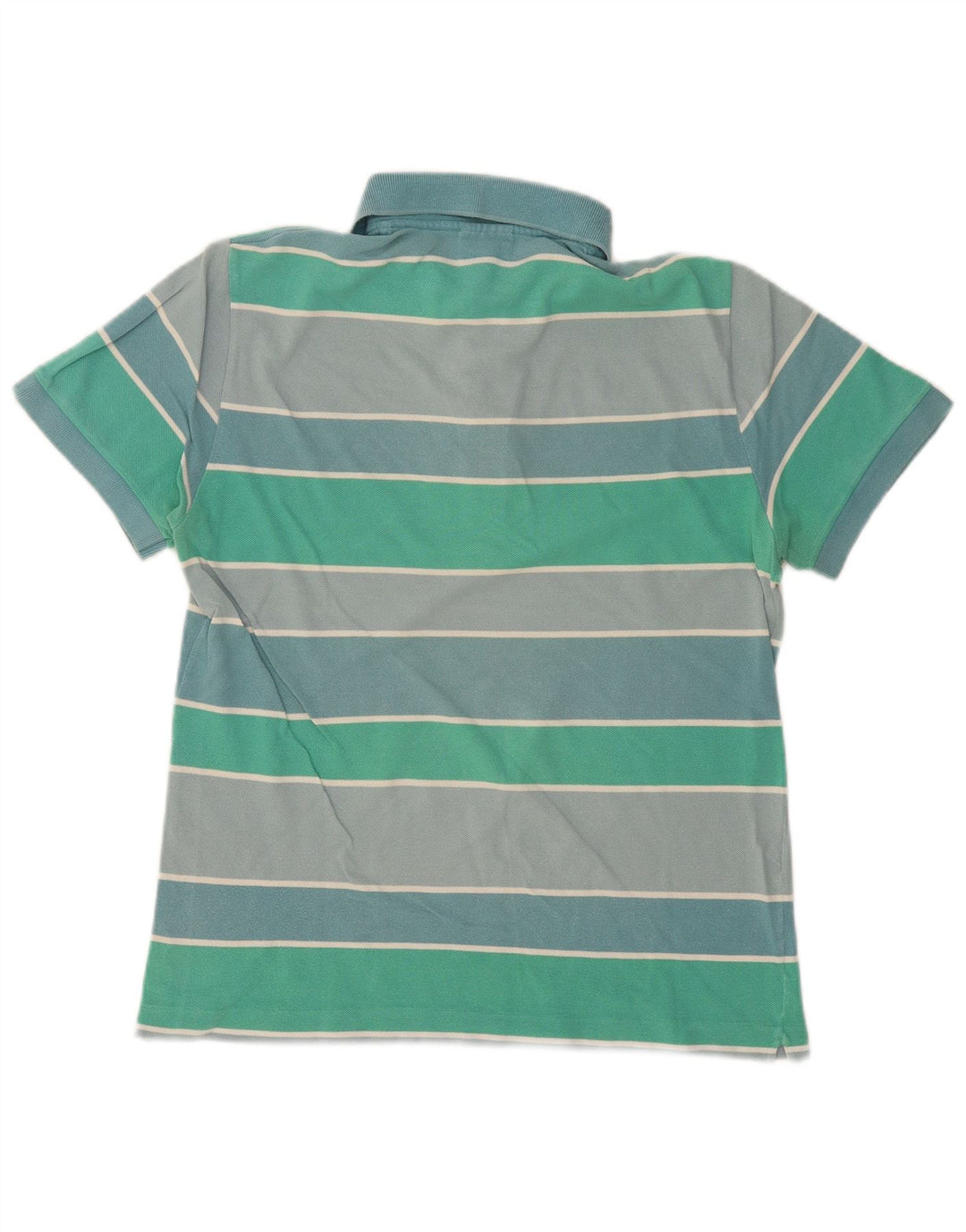 Lacoste Polo Rugby Homme Taille 4 Coton Rayé Vert Moyen