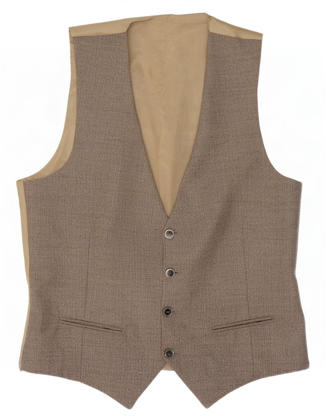 gilet homme vintage IT 50 chevrons gris moyen