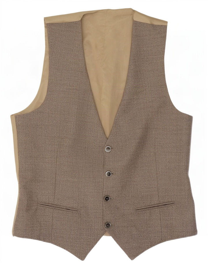 gilet homme vintage IT 50 chevrons gris moyen