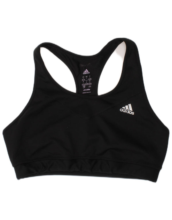 Adidas Climacool Sport Bra Top UK 16/18 Large Noir Sports