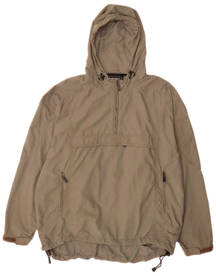 Rohan Veste de pluie à capuche pour homme UK 42 XL Gris Polyamide