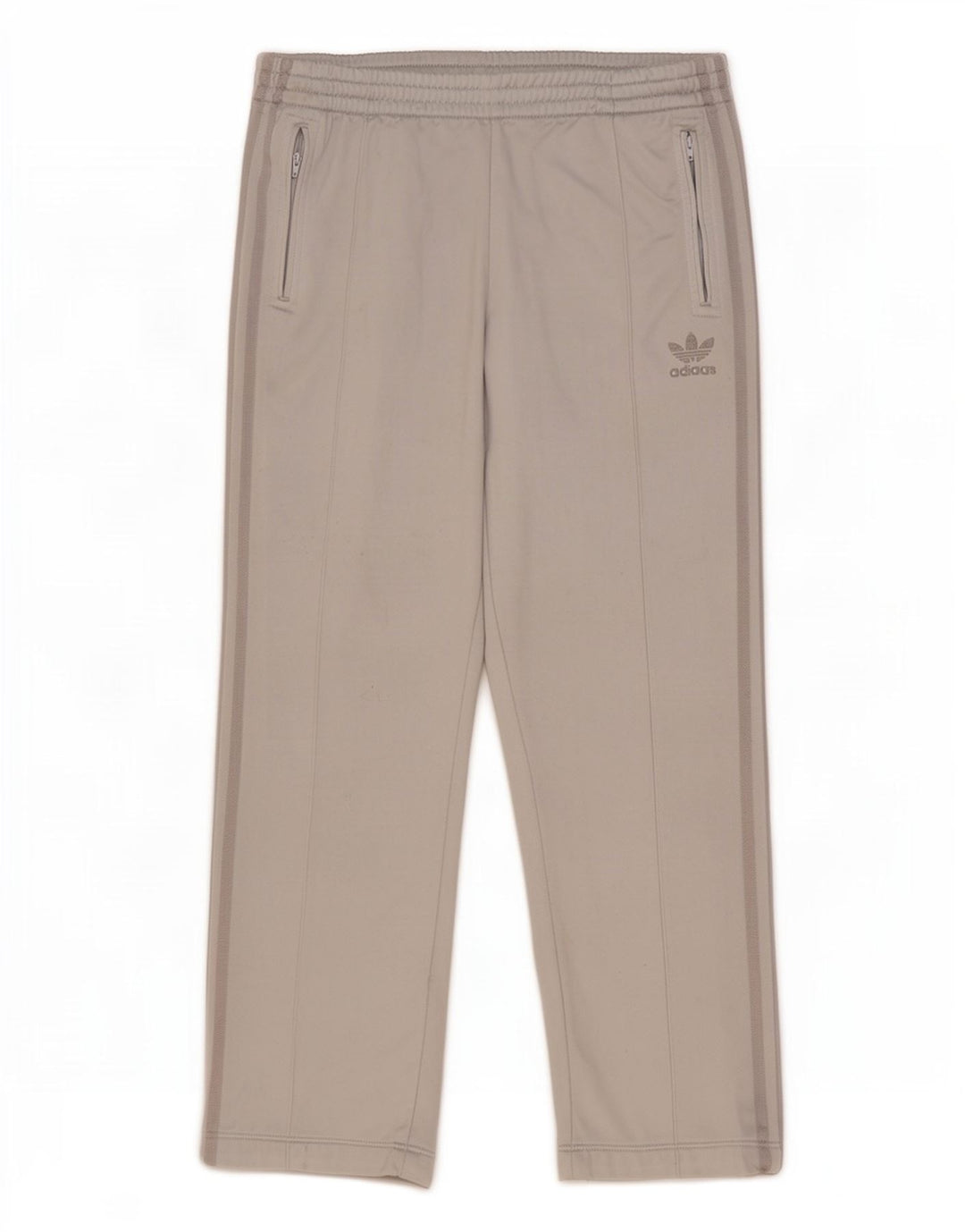 Adidas Pantalon de survêtement pour femme EU 46 Large Gris Polyester