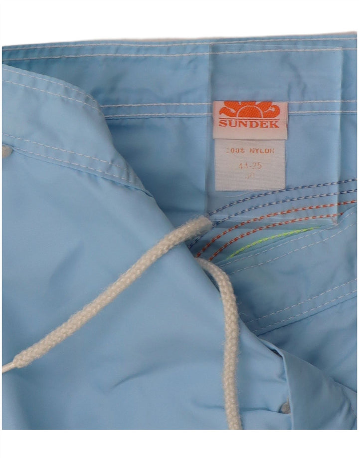 SUNDEK Short de Bain Femme IT 44 Nylon Bleu Moyen