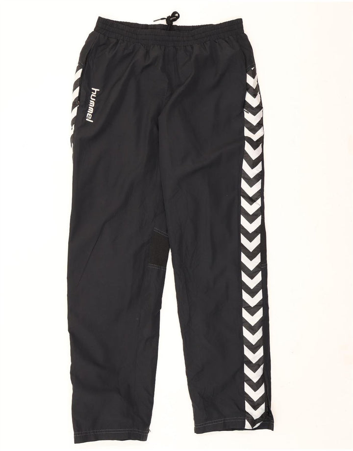 Hummel Pantalon de Survêtement Graphique Homme Noir Moyen Polyester