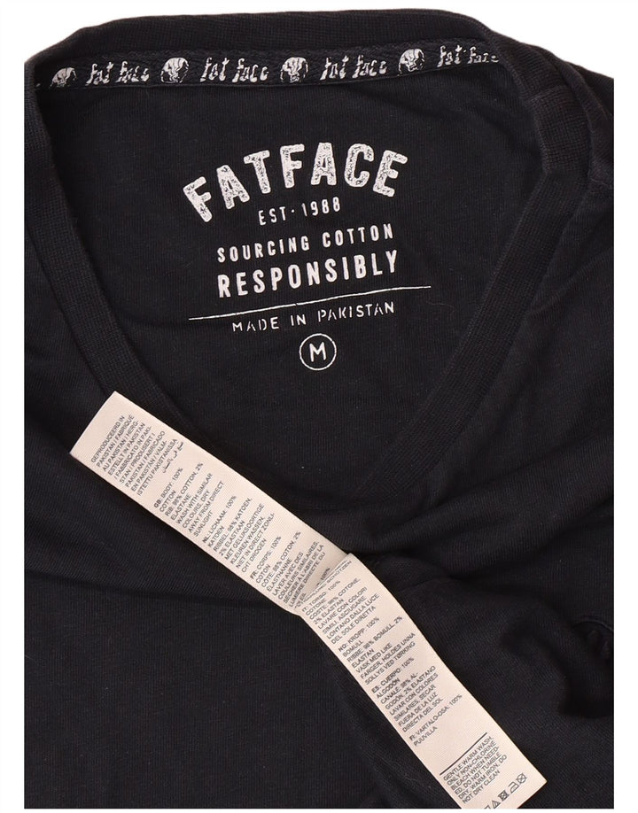 FAT FACE T-Shirt Homme Bleu Marine Moyen Coton