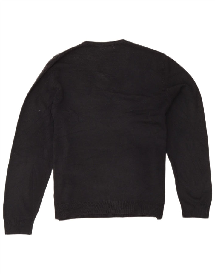 Marks & Spencer Pull Blue Harbor Col V Homme Bleu Marine Moyen Acrylique