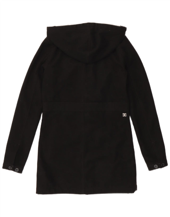 DC Veste coupe-vent à capuche pour femme UK 10 Small Noir Polyester