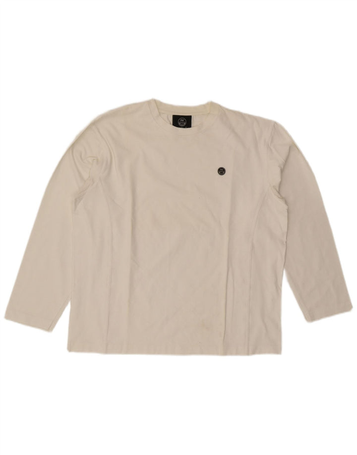 North Sails Haut à manches longues pour homme Blanc Taille L