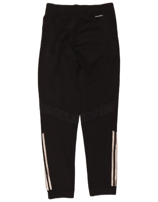 Adidas Hommes Climawarm Crop Survêtement Pantalon Joggers Petit Noir Polyester