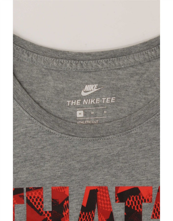 Nike T-Shirt Graphique Homme Gris Moyen