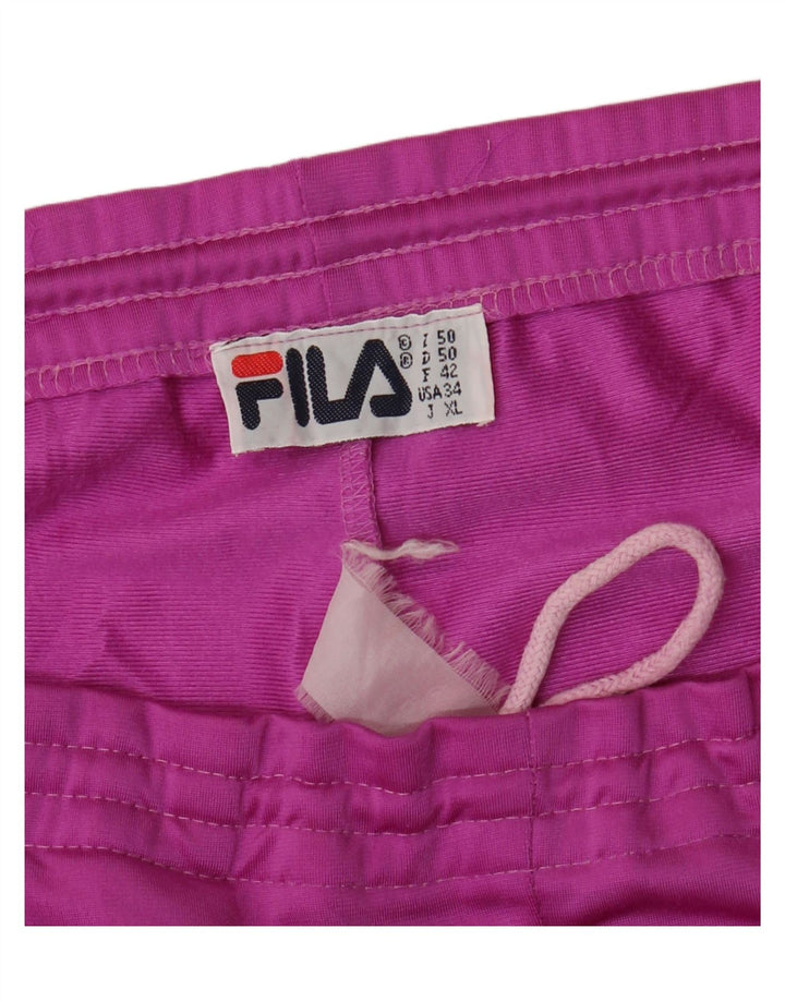 Fila Pantalon De Survêtement IT 50 Rose Moyen Homme