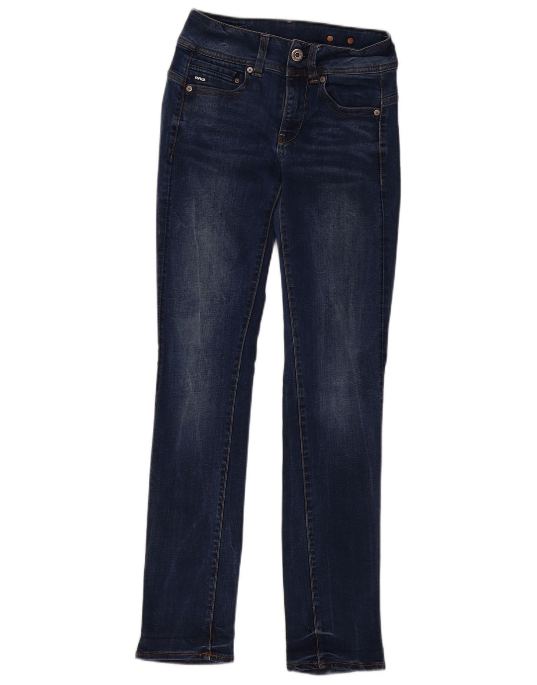 G-Star Jean Slim Femme W28 L32 Bleu Marine Coton