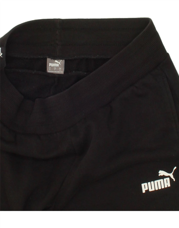 PUMA Mens Tracksuit Trousers Joggers Small Black Cotton Vintage Puma and Second-Hand Puma from Messina Hembry 