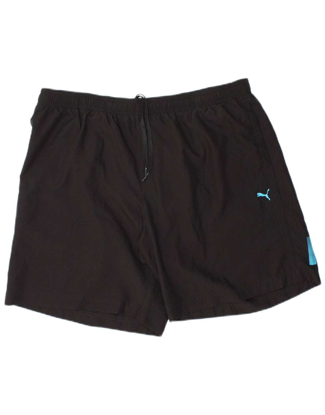 Puma Short de Sport Graphique Homme XL Noir Polyester