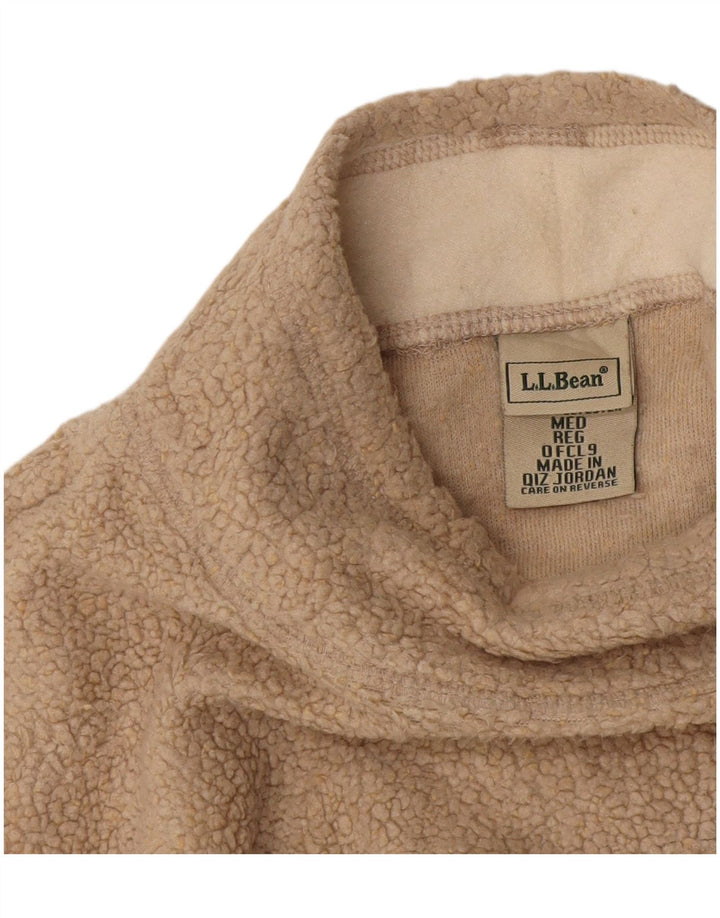L.L.Bean Pull polaire pour femme UK 14 Acrylique beige moyen