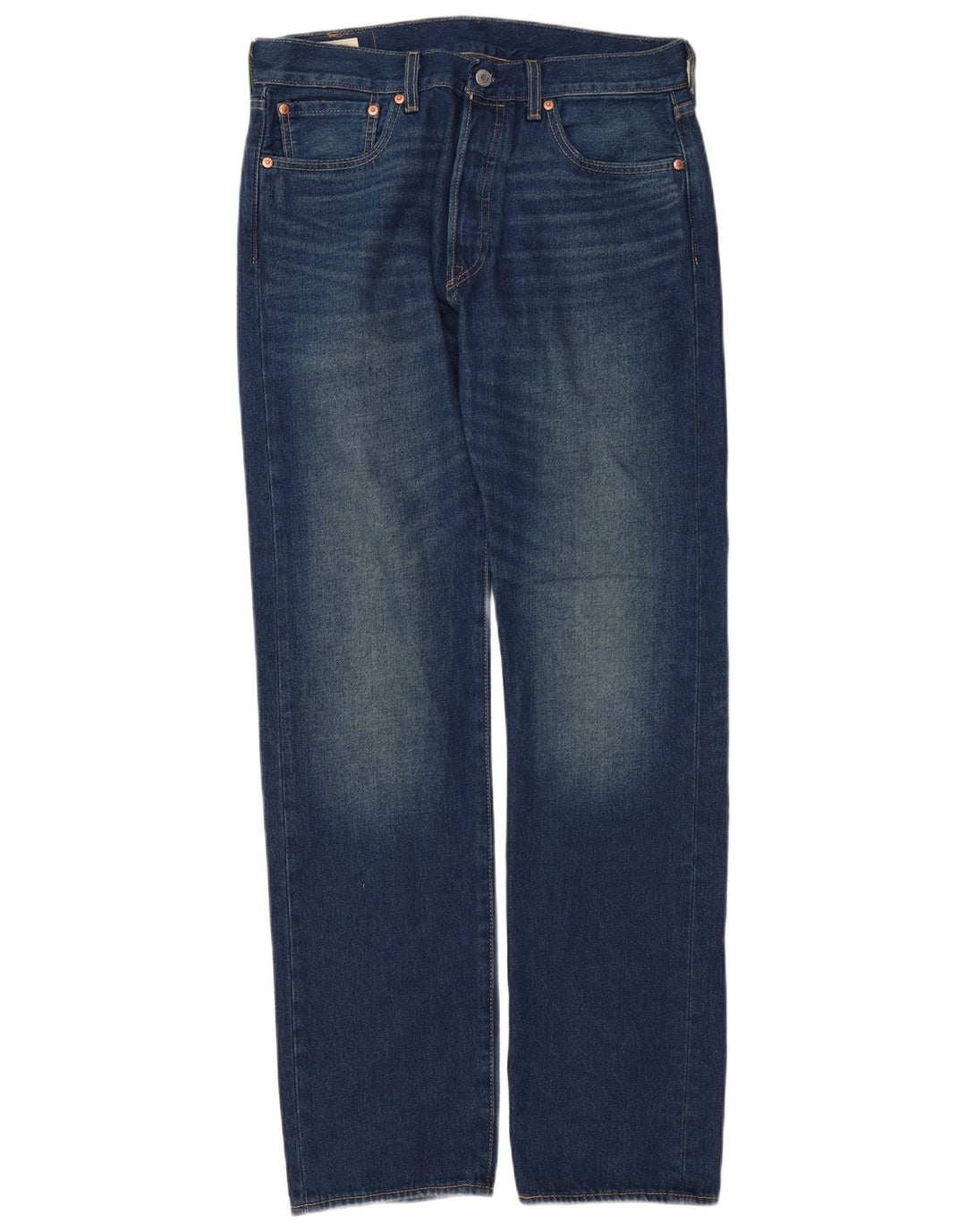 Levi's Jean Droit 501 Homme Bleu W32 L34 Coton