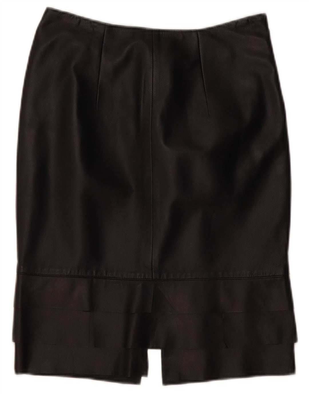 ROBERTA SCARPA Jupe taille haute femme US 6 Medium W26 Cuir noir