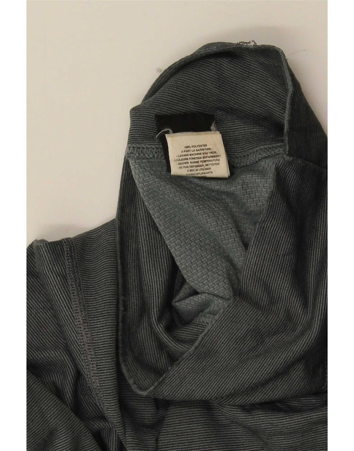 Patagonia Haut à manches longues pour hommes en polyester à fines rayures gris